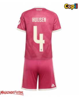 Real Madrid Dean Huijsen #4 Echipament de Fotbal Replică 2026-27 Copii Treilea (+ Șorturi)
